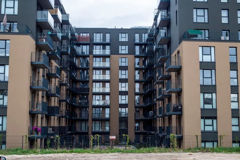 Apartment building in Poland
