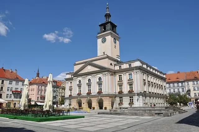 Kalisz cityscape