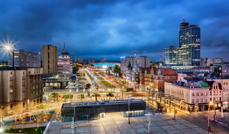 Market Square (Rynek) in Katowice