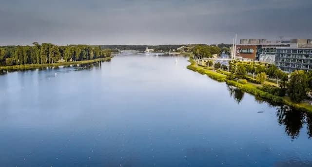 Lake Malta (Jezioro Maltańskie) in Poznan