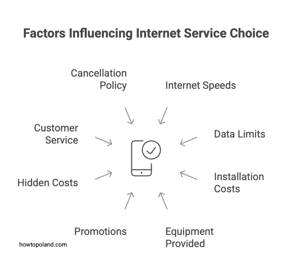 Choosing the right internet connection type in Poland