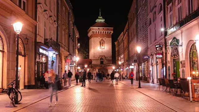 Krakow cityscape