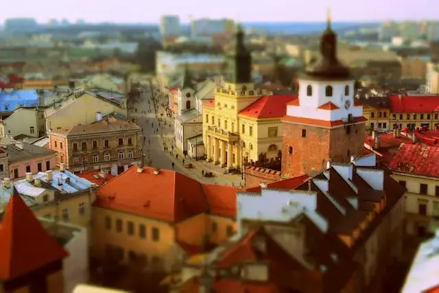 Lublin cityscape