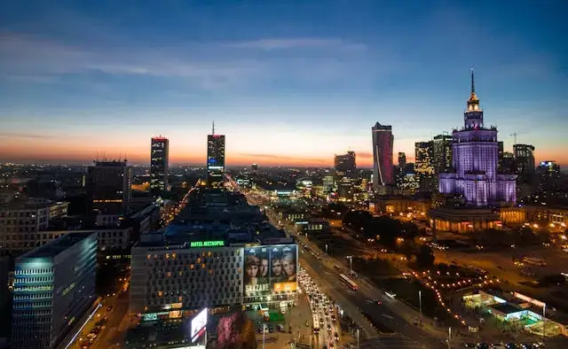 Warsaw cityscape