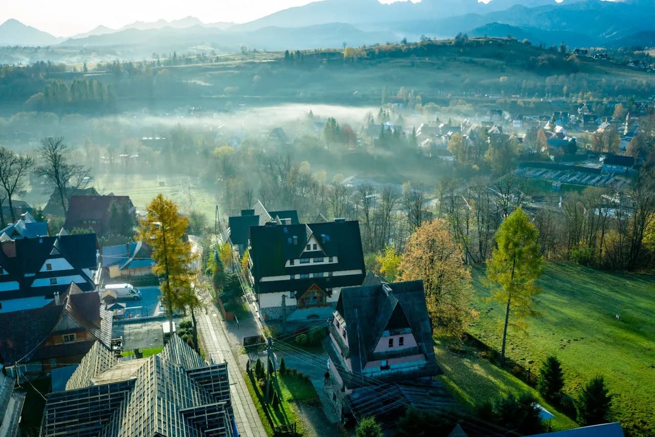 Zakopane cityscape