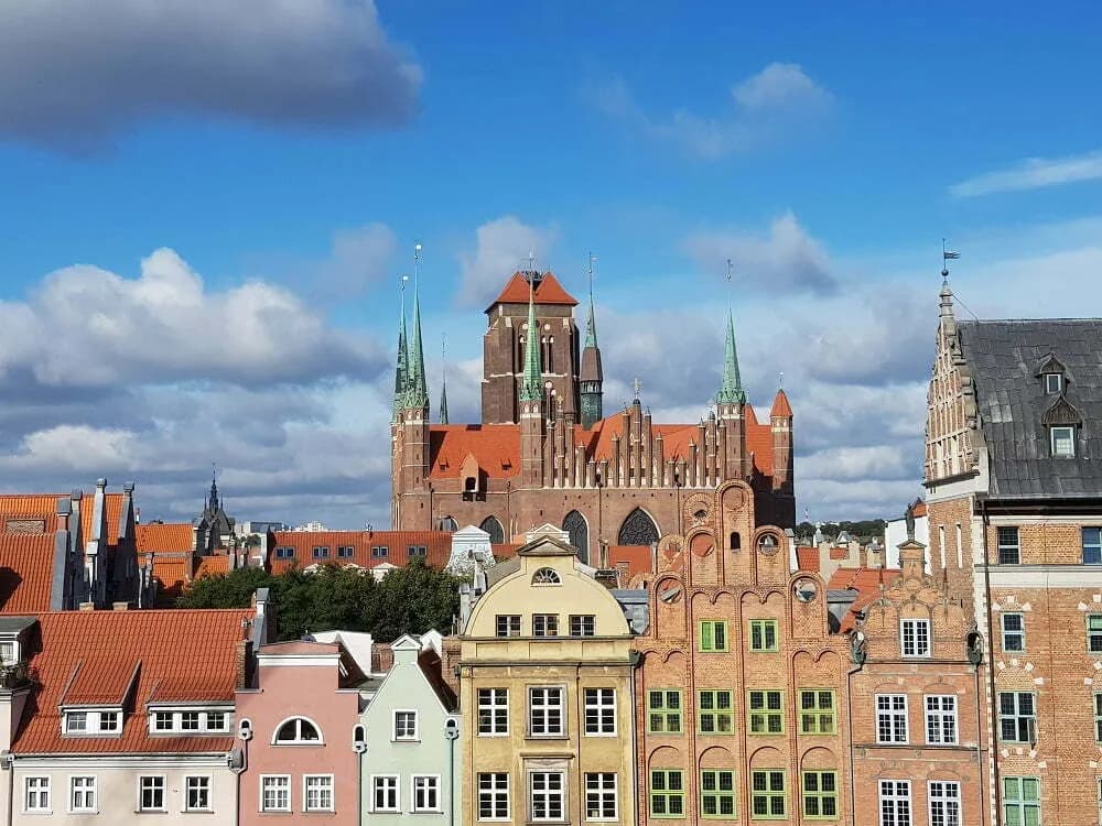 St. Mary's Church (Bazylika Mariacka) in Gdansk
