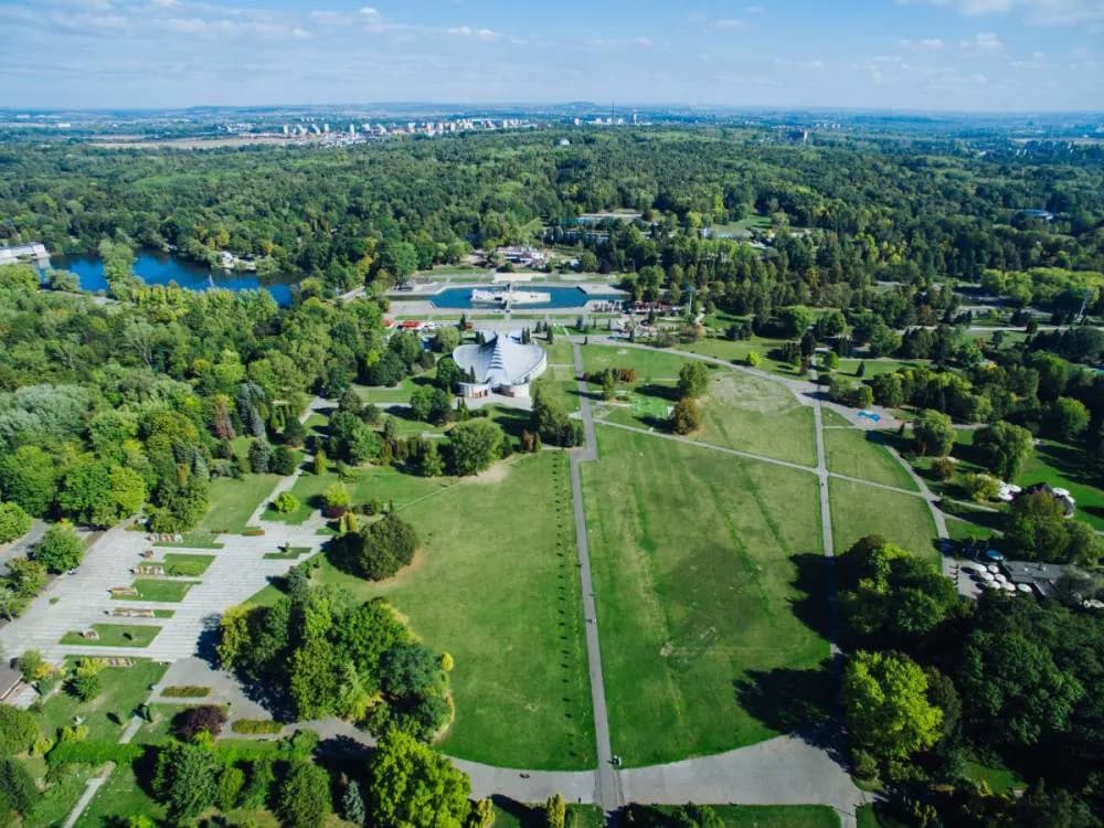 Silesian Park (Park Śląski) in Katowice