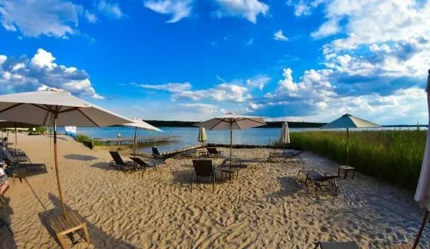 Powidz Beach in Powidz