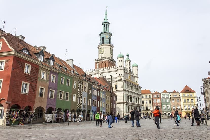 Poznań city center - a great alternative to Warsaw for job seekers