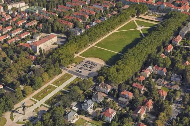 Jasne Błonia Park in Szczecin