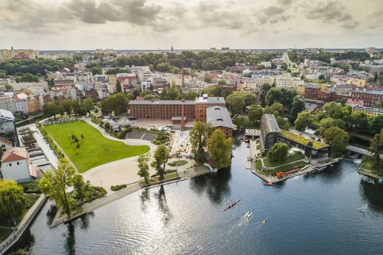 Mill Island (Wyspa Młyńska) in Bydgoszcz