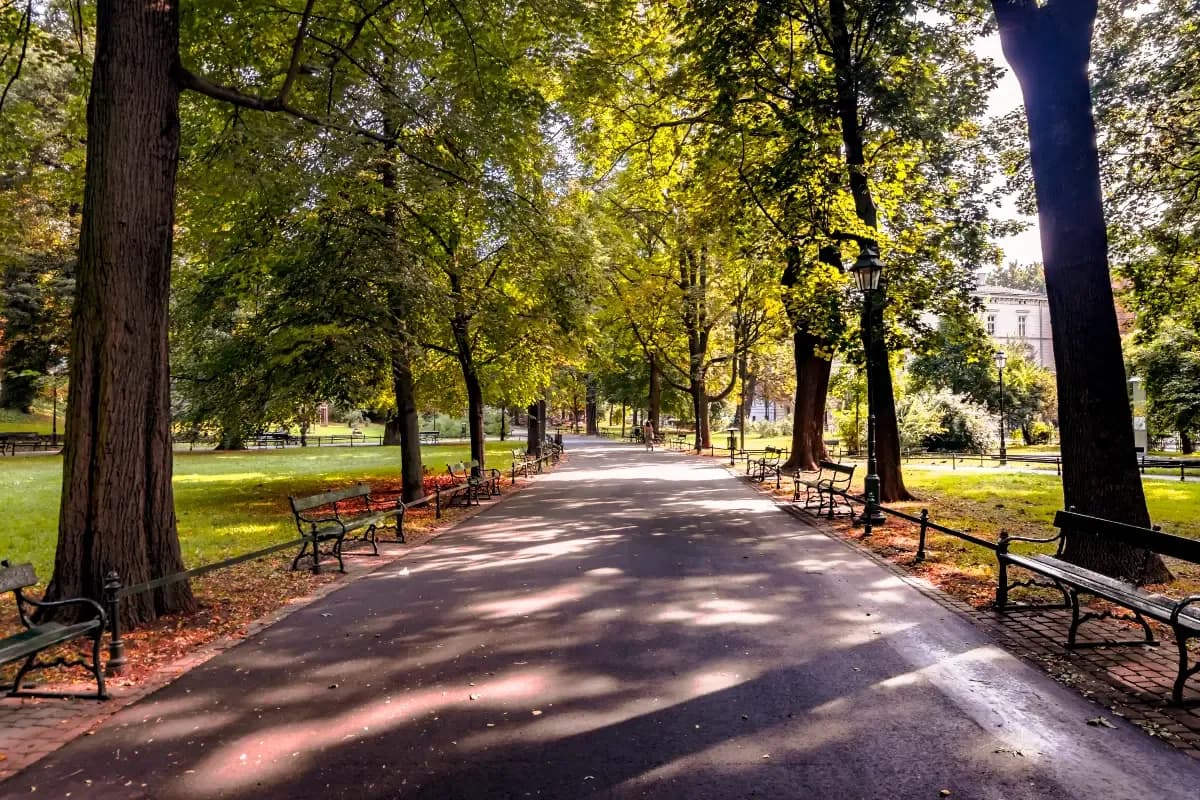 Planty Park in Krakow