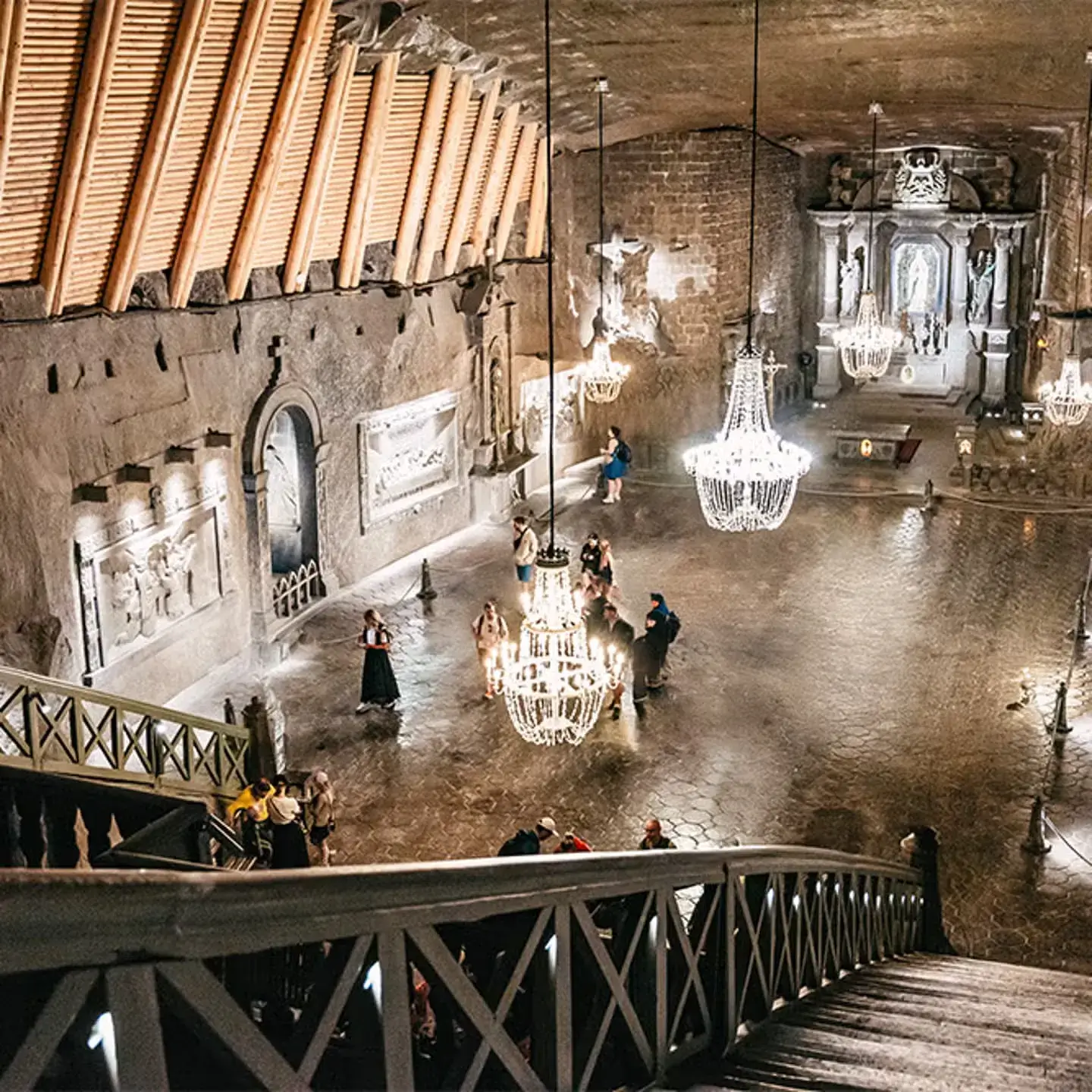 Wieliczka Salt Mine in Krakow