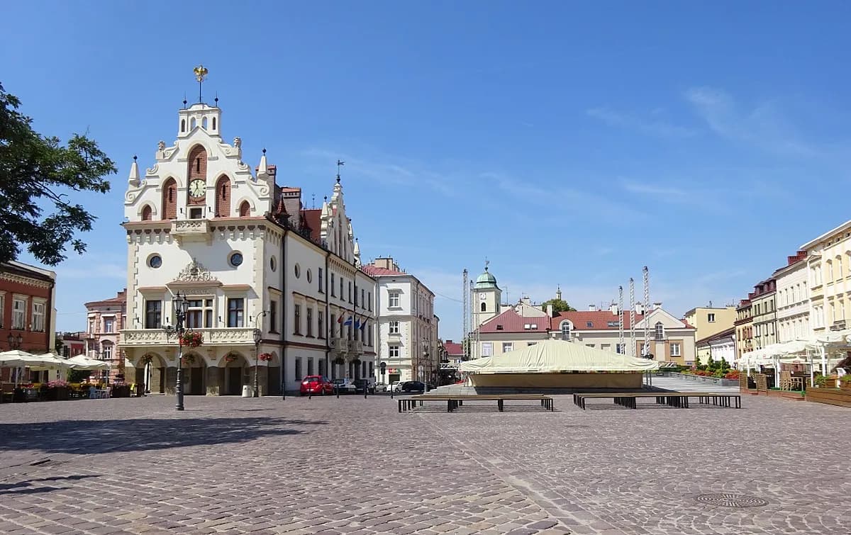Market Square (Rynek) in Rzeszow