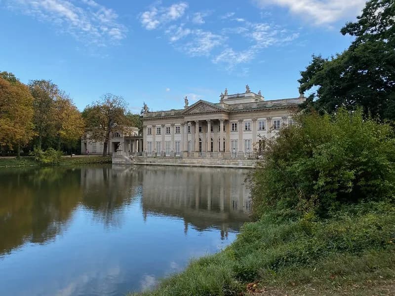 Łazienki Park (Park Łazienkowski) in Warsaw