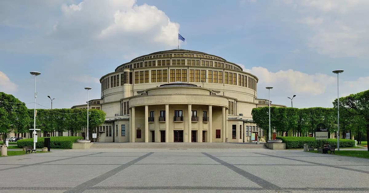 Centennial Hall (Hala Stulecia) in Wroclaw