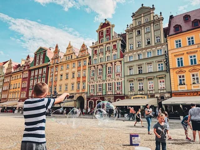 Market Square (Rynek) in Wroclaw