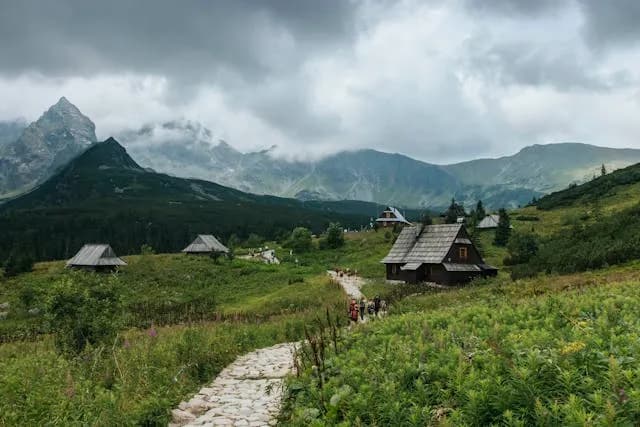 Zakopane cityscape