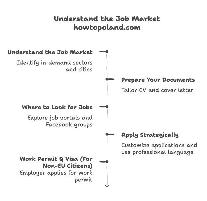 How to find a job in Poland - job search platforms and methods